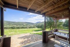 Beautiful Custom-built Scandinavian log cabin in Crete