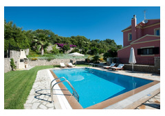 Corfu, on a hill with panoramic views, for rent  villa