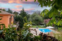 Mediterranean villa with swimming pool just 40 klm from Athens