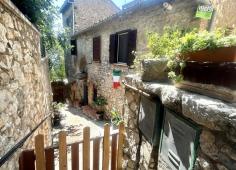 Two homes for the price of one for sale in Veroli, Lazio region.