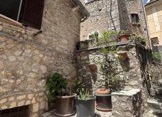 Two homes for the price of one for sale in Veroli, Lazio region.