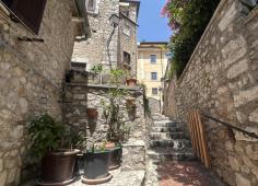 Two homes for the price of one for sale in Veroli, Lazio region.