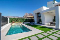 New villa sea views from builder in Benidorm,Costa Blanca,Spain