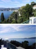 Detached villa on the most pristine cliff of the Tigullio Gulf, with private access to the sea