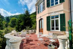 Historic villa accommodation in the heart of the Ligurian Alps
