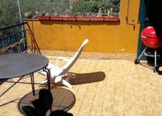 Penthouse with independent entrance, terrace on the floor and garden