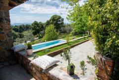 Unique Detached Villa with Pool & Sea View For Sale - Dafni, Evia