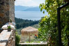 Unique Detached Villa with Pool & Sea View For Sale - Dafni, Evia