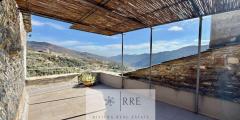 Semi-detached house with terrace overlooking the valley in Aquila d’Arroscia