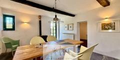 Semi-detached house with terrace overlooking the valley in Aquila d’Arroscia