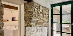 Semi-detached house with terrace overlooking the valley in Aquila d’Arroscia