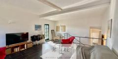 Semi-detached house with terrace overlooking the valley in Aquila d’Arroscia