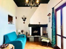 For sale finely renovated house in a mountain village with sea views