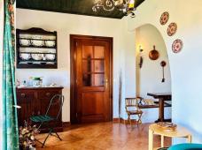 For sale finely renovated house in a mountain village with sea views