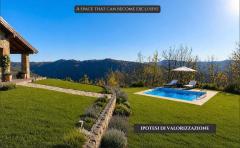 Panoramic Villa in Monferrato with Over 2 Hectares of Private Land for sale
