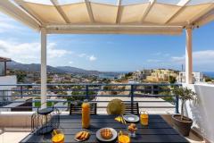 For sale is a luxury apartment in Lygaria, Crete
