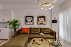 For sale is a luxury apartment in Lygaria, Crete