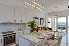 For sale is a luxury apartment in Lygaria, Crete