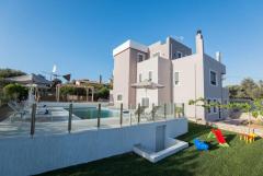 Luxurious 6-Bedroom Villa with Pool and Olive Grove Near Rethymno, Crete