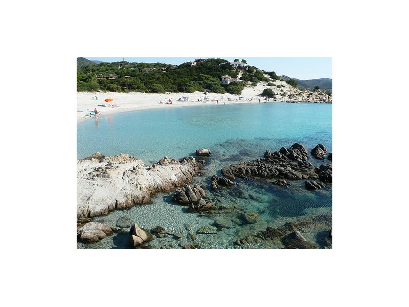 Sardinia, holiday house in exclusive condominium with a wonderful beach