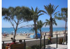 1st line apartment in ALBUFERA Beach, 60 m2, swimming pool, garage,