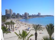 1st line apartment in  ALBUFERA Beach, 60 m2, swimming pool, garage,