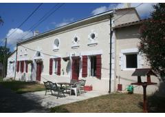 Six bedroomed Charentaise "Longere", two gites, 1.4 ha of land