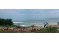 Land on the beach for sales