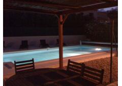 Poolside villa by Marseillan lagoon village & Port
