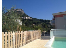 2 bedrooms apartment with panoramic view, in Vence