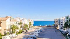 Costa Blanca 1 Bed Sea View Furnished Beachside Apartment 200m to Sea in Mar Azul, Torrevieja