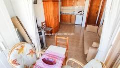 Costa Blanca 1 Bed Sea View Furnished Beachside Apartment 200m to Sea in Mar Azul, Torrevieja