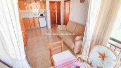 Costa Blanca 1 Bed Sea View Furnished Beachside Apartment 200m to Sea in Mar Azul, Torrevieja