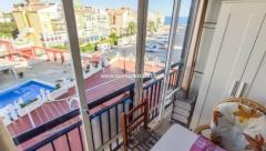 Costa Blanca 1 Bed Sea View Furnished Beachside Apartment 200m to Sea in Mar Azul, Torrevieja