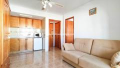 Costa Blanca 1 Bed Sea View Furnished Beachside Apartment 200m to Sea in Mar Azul, Torrevieja