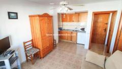 Costa Blanca 1 Bed Sea View Furnished Beachside Apartment 200m to Sea in Mar Azul, Torrevieja