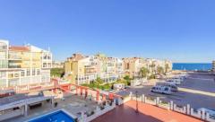 Costa Blanca 1 Bed Sea View Furnished Beachside Apartment 200m to Sea in Mar Azul, Torrevieja