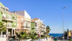 Costa Blanca 1 Bed Sea View Furnished Beachside Apartment 200m to Sea in Mar Azul, Torrevieja