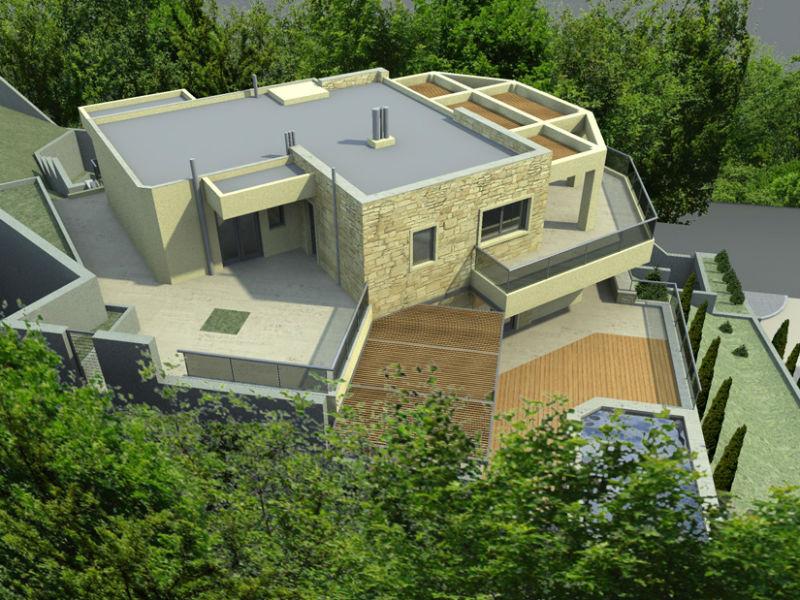 Private residence, autonomous villa in Thessaloniki, Greece